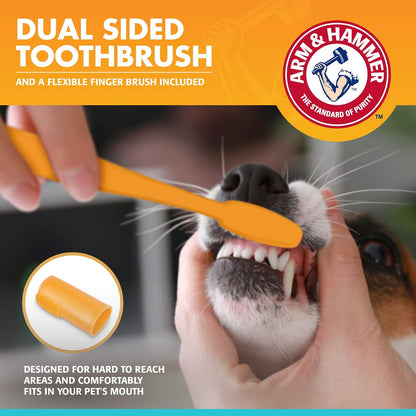 Arm & Hammer Advanced Care Toothbrush & Toothpaste Set -Vanilla Ginger Flavor