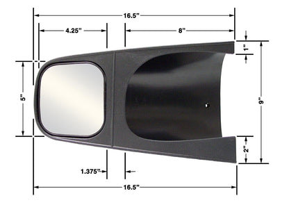 CIPA 11600 Ford Custom Pair Towing Mirrors