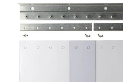Ideal Warehouse Innovations 10-1201 UM, puerta estándar, 3 x 7 pies, tira O.L, 2 pulgadas