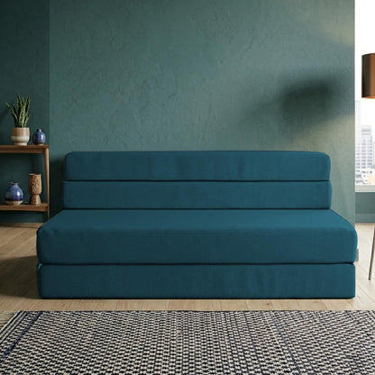 Memory Foam Home Sofá Cama Cozy Plegable - Queen Size - Verde