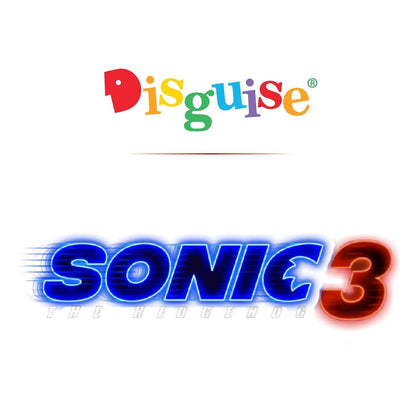 Disfraz inflable de Sonic para niños, disfraz oficial de Sonic Move 3 con ventilador, talla única para niño