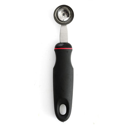 Norpro 110 Productos Grip-EZ Descorazonador de frutas, Sacabolas para melón y sandía, negro, 3 cm de diámetro