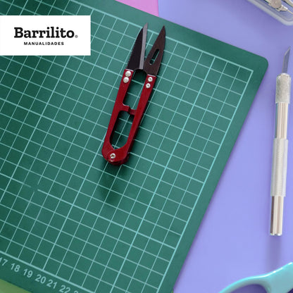 Barrilito Tapete de Corte Verde Mediano 45x30 cm