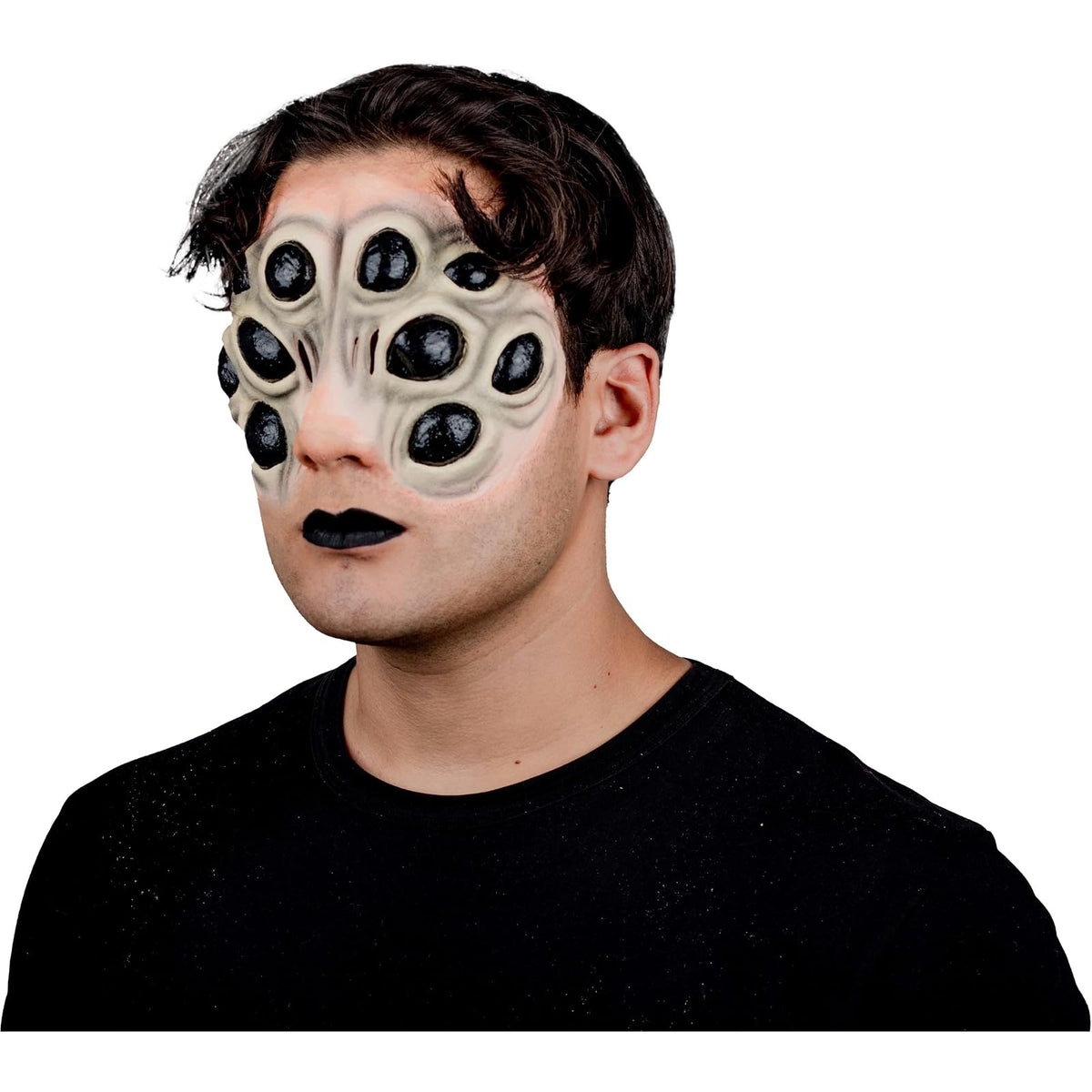 Ghoulish Productions Aplicaciones De Látex Reptilian Dark Eyes, Efectos para Cosplay Ojos Oscuros Reptilianos FX para Disfraz, Protesis Ojos Alien ideal para Disfraz Halloween y Fiestas Temáticas
