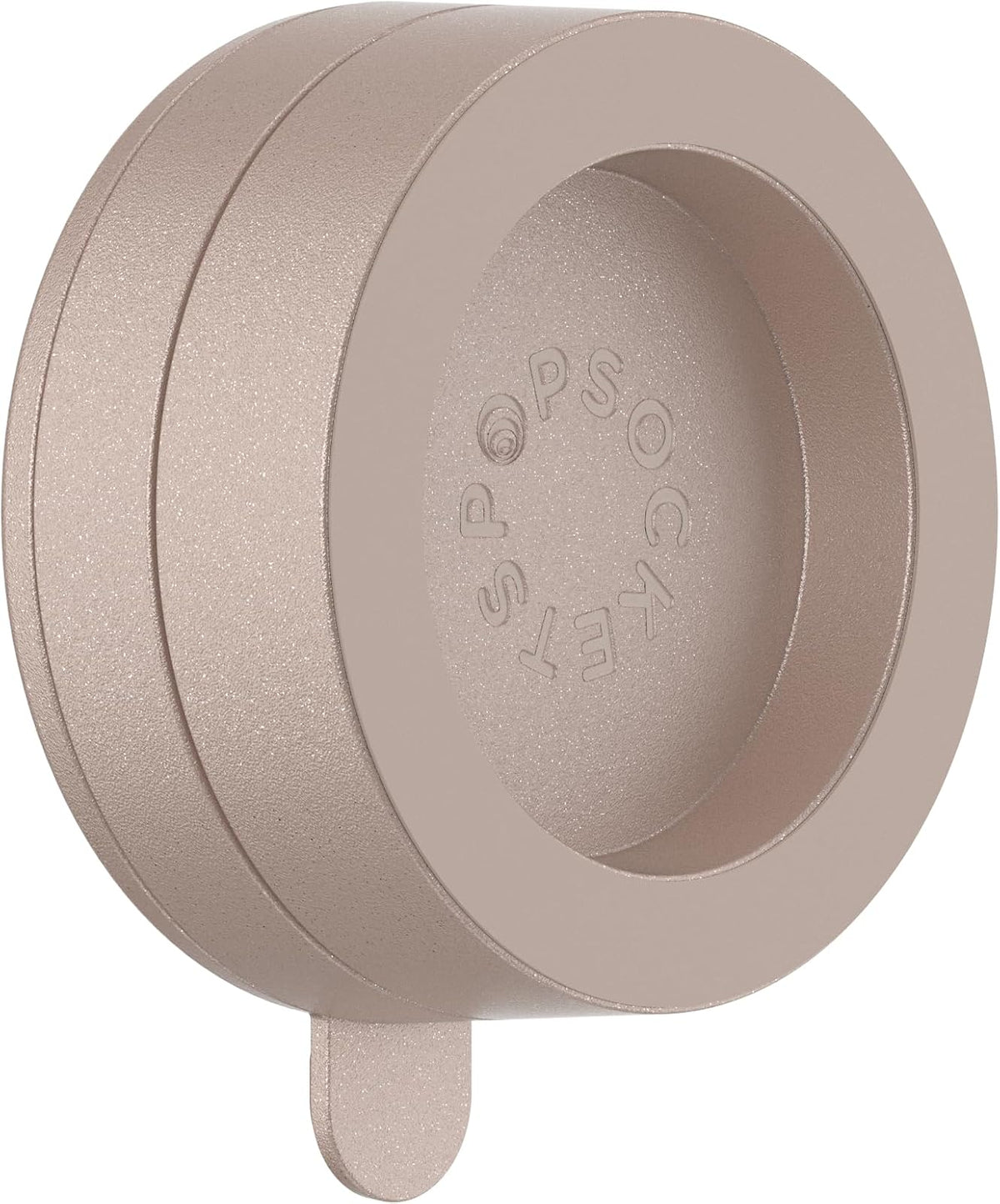 PopSockets Soporte para teléfono con succión multisuperficie, Montaje en Superficie Desmontable, Soporte para teléfono Compatible con MagSafe® - Latte