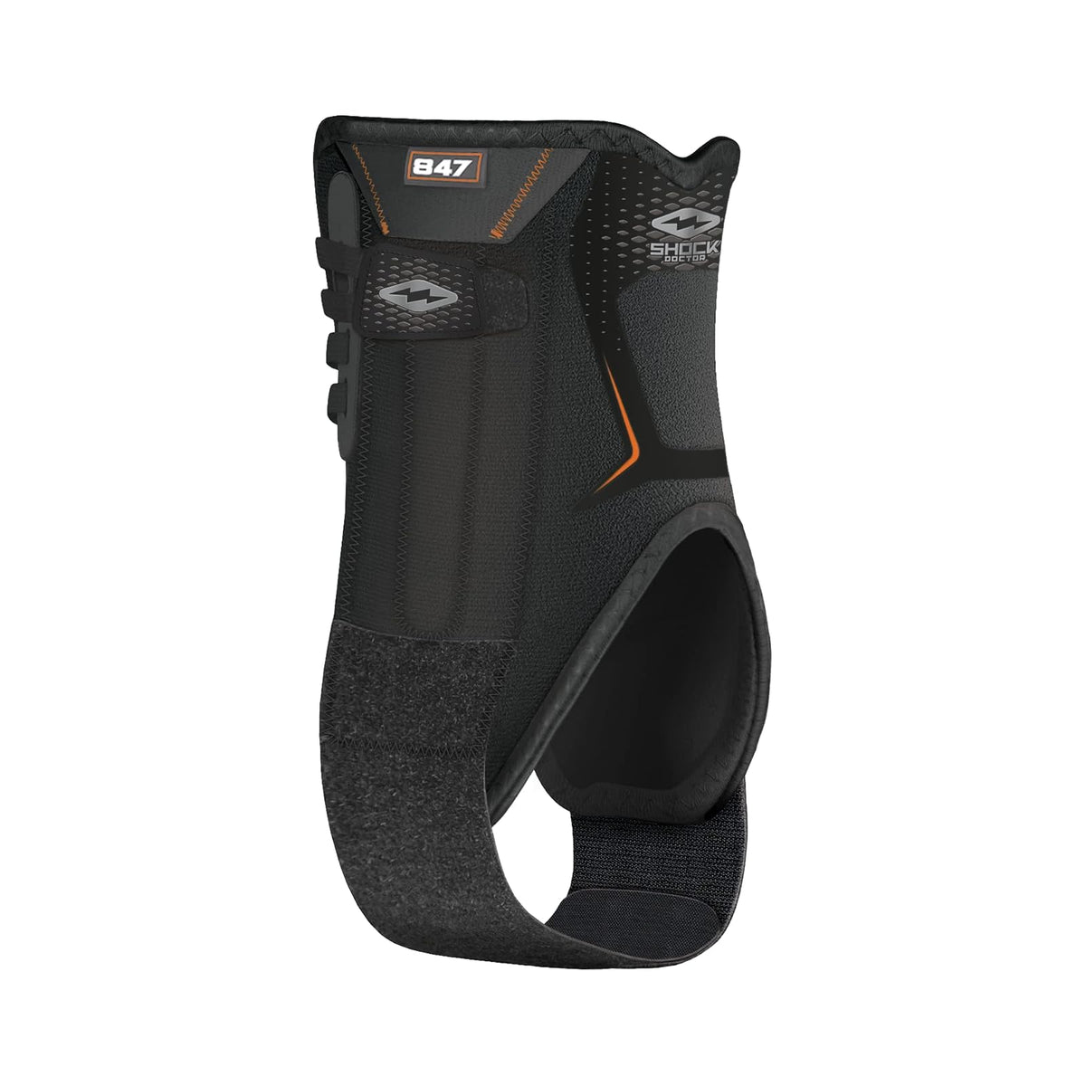 Shock Doctor estabilizador de tobillo Flexible para aparejos de apoyo (negro)