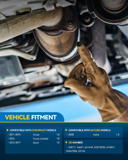 PHILTOP Convertidor Catalítico Frontal Para Cruze 2011-2015 1.8L Reemplazo Directo