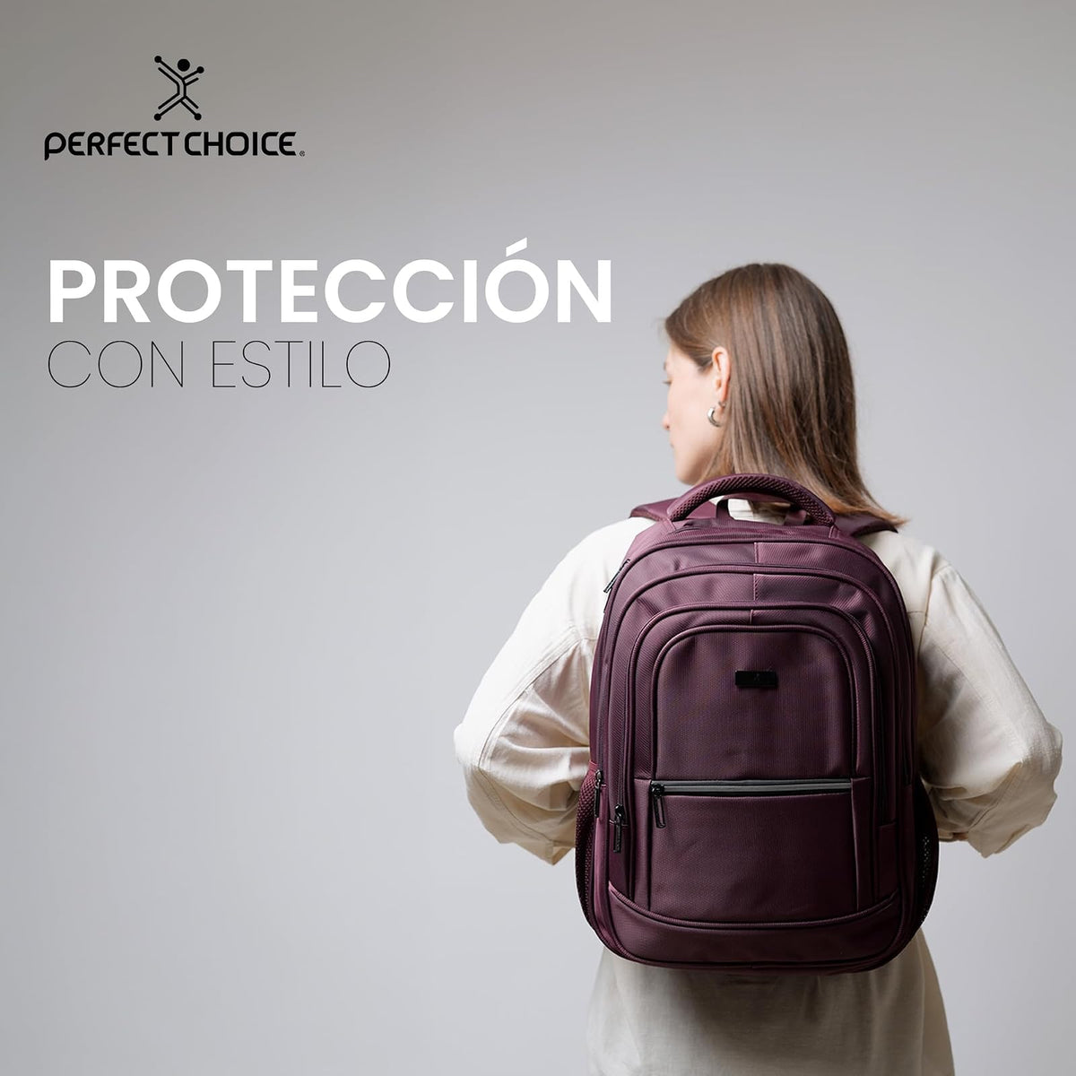 PERFECTCHOICE Mochila para laptop Essentials Mochila Unisex adulto