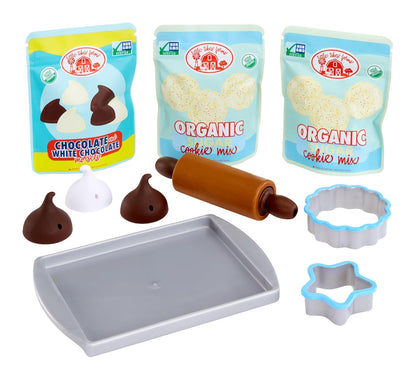 Little Tikes Creative Chefs Cookie Kit - con Arena Especial de Juego Make-It! Mix, 11 Accesorios, Juego de Panadería Realista para Niños y Niñas a Partir de 3 Años