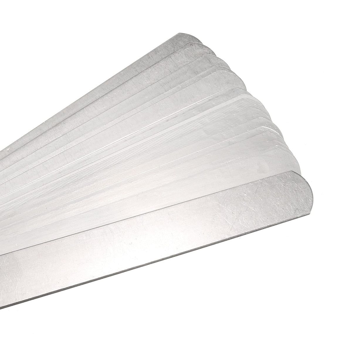 Uxcell Calibrador Dimensional 0.02-1mm 6 pulgadas | Espesor de medición, medidor de espesor, metal plateado