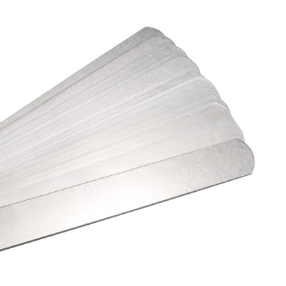 Uxcell Calibrador Dimensional 0.02-1mm 6 pulgadas | Espesor de medición, medidor de espesor, metal plateado