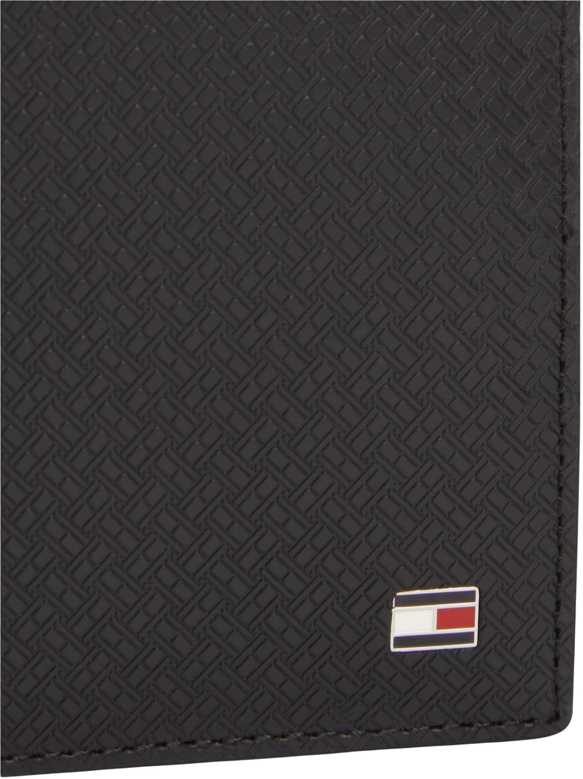 Tommy Hilfiger Cartera Bifold Wallet para para Hombre, Negro