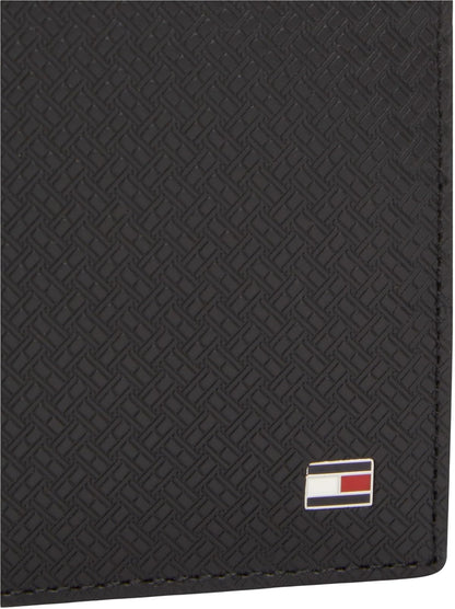 Tommy Hilfiger Cartera Bifold Wallet para para Hombre, Negro