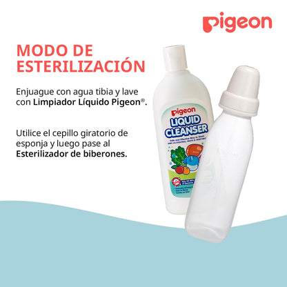 PIGEON Biberones Especiales para Niños con Labio Leporino y Paladar Hendido Cosas para Bebes Recien Nacidos - Articulos para Bebe Biberon con Succión Fácil - Liviano y Durable para Bebé