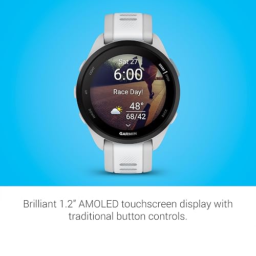 Garmin Forerunner 165 Music Mist Grey/Whitestone