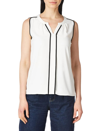 Calvin Klein Blusa de Carrera Blusas para Mujer