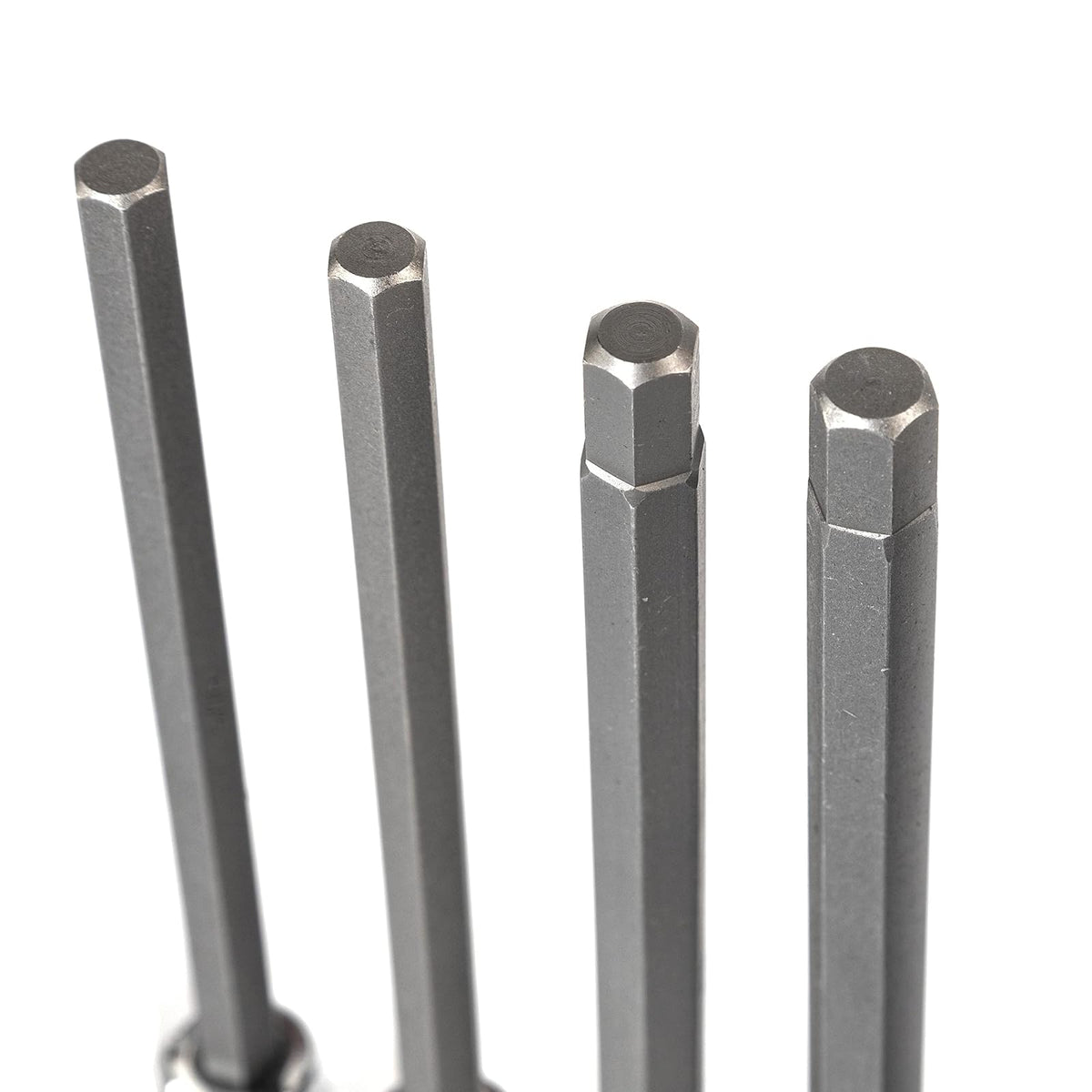 NEIKO 10079A Juego de llaves hexagonales hexagonales extralargas de 18 piezas SAE y juego de llaves hexagonales métricas de 3/8, 1/8 pulgadas - 3/8 pulgadas y 3 mm - 10 mm, 6 pulgadas de largo, juego