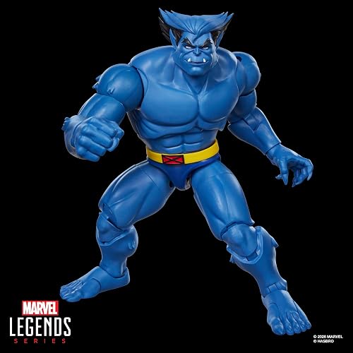 Marvel Legends Series, Marvel'S Beast, Figura Coleccionable Inspirada en X-Men '97 a Escala de 15 cm