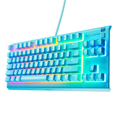 SteelSeries Teclado Mecánico Apex 3 TKL Color Aqua