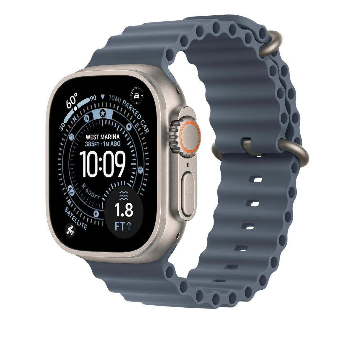 Apple Watch Band - Correa Ocean - 49 mm - Azul Ancla - Unitalla