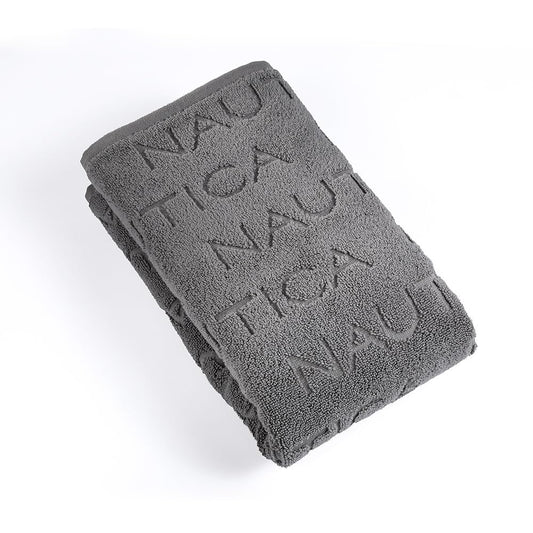 Nautica Toalla PM Logo Land Grey