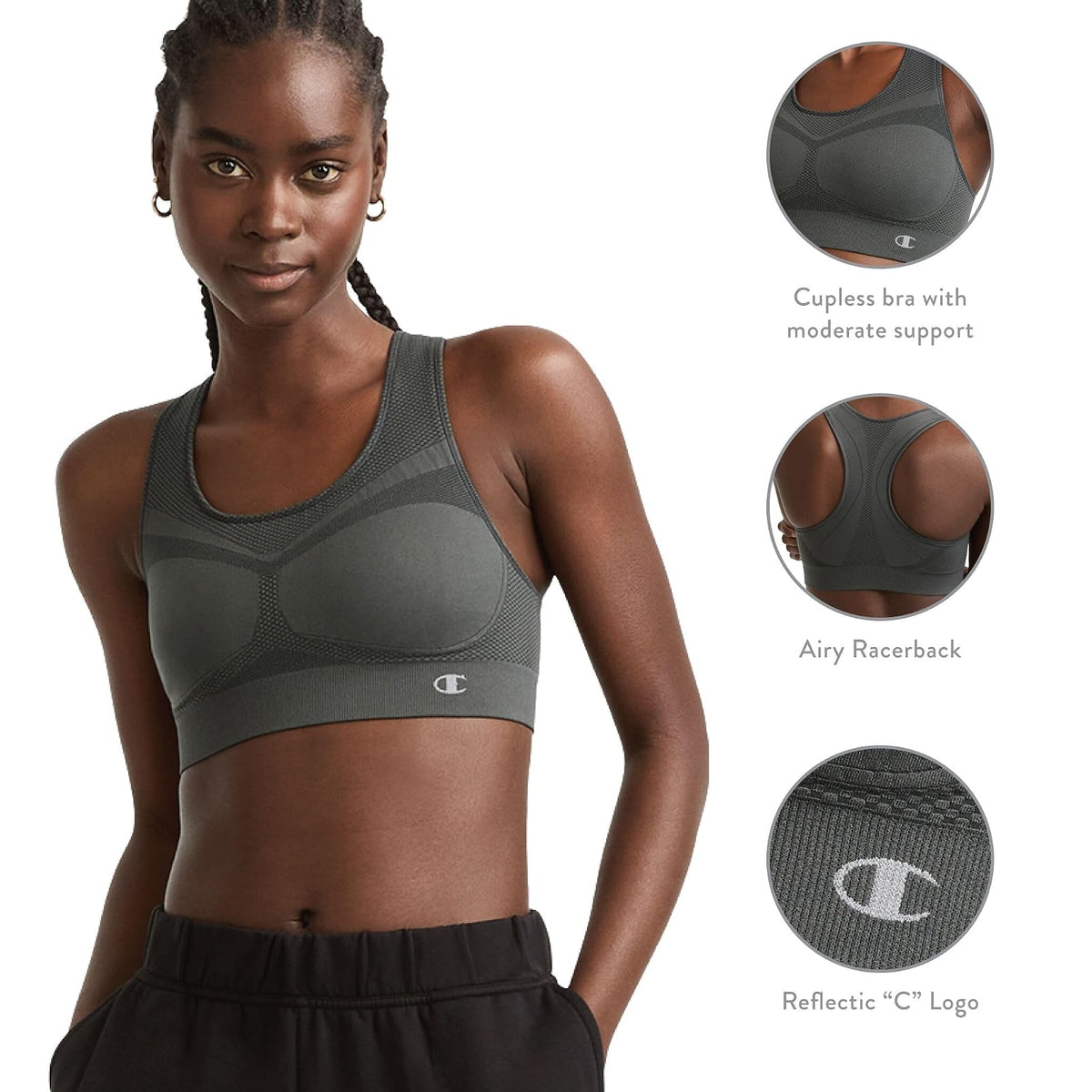 Champion - Top deportivo,2900, Para mujer