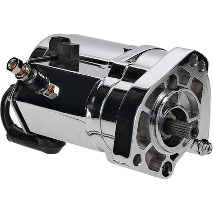 DB Electrical 410-22073 Arrancador Cromado 2.4 KW para Harley Davidson Dyna Fatboy Softail Heritage