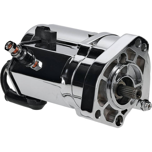 DB Electrical 410-22073 Arrancador Cromado 2.4 KW para Harley Davidson Dyna Fatboy Softail Heritage