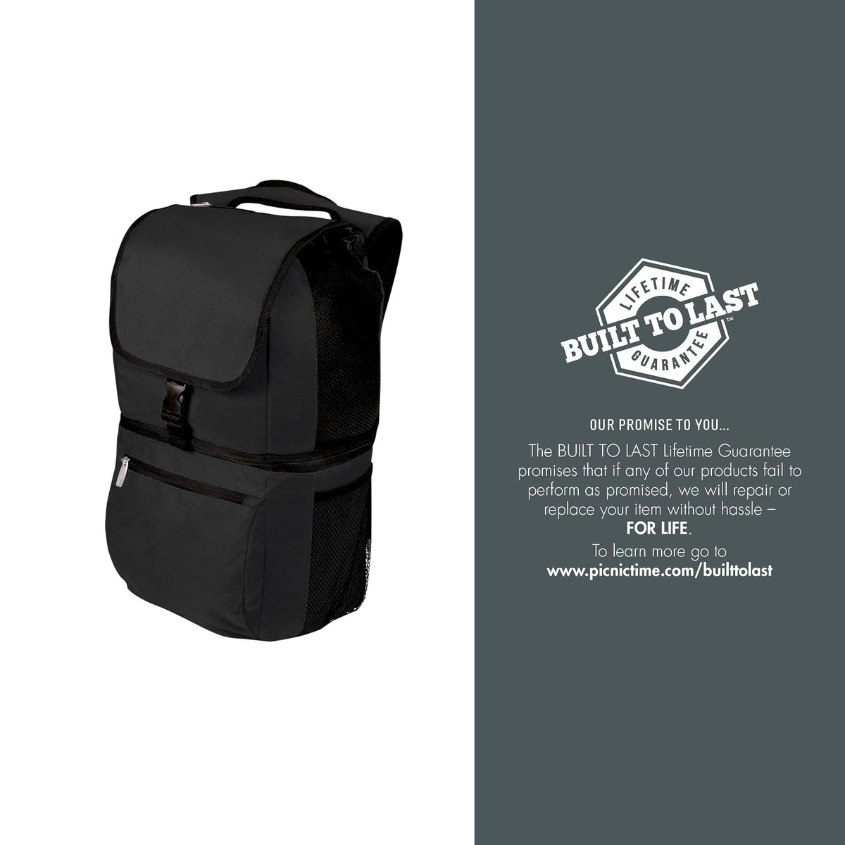 Picnic Time NFL Zuma Backpack Cooler - Soft Cooler Backpack - Lunch Cooler