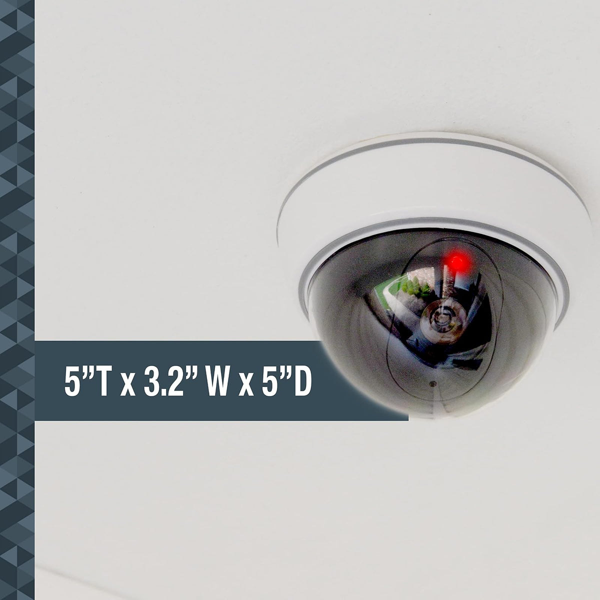 Sabre Home seguridad antirrobo, disuasivo — cámara de seguridad falsa, teclado y de seguridad falsa TV antirrobo, disuasivo, Cámara en forma de domo, Único, Domo