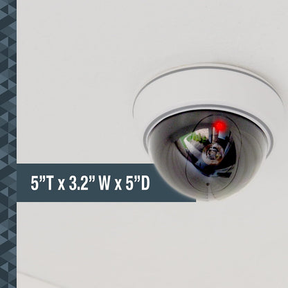 Sabre Home seguridad antirrobo, disuasivo — cámara de seguridad falsa, teclado y de seguridad falsa TV antirrobo, disuasivo, Cámara en forma de domo, Único, Domo