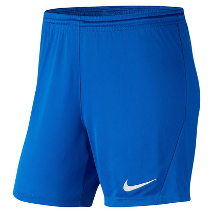 Nike Park III Pantalones Cortos Mujer - G - Royal Blue - White