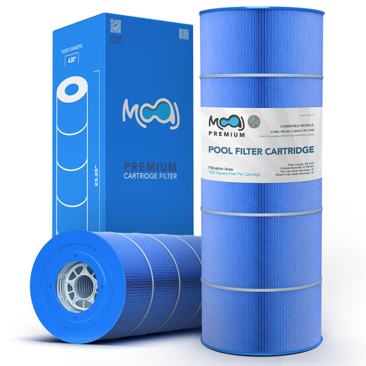 Fabricado en Estados Unidos - Cartucho de filtro premium que sustituye a Hayward C1200, CX1200RE, Pleatco PA120, Unicel C-8412, Filbur FC-1293, Clearwater II 125, PA120-M Waterway Pro Clean PCCF-125 Filtros de piscina con infusión de asepsis