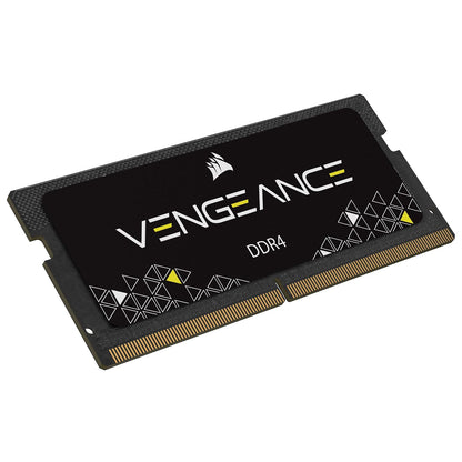 Corsair Vengeance 16GB DDR4 SODIMM 2400MHz 16GB DDR4 2400MHz módulo de - Memoria (16 GB, 1 x 16 GB, DDR4, 2400 MHz, 260-pin SO-DIMM, Negro)