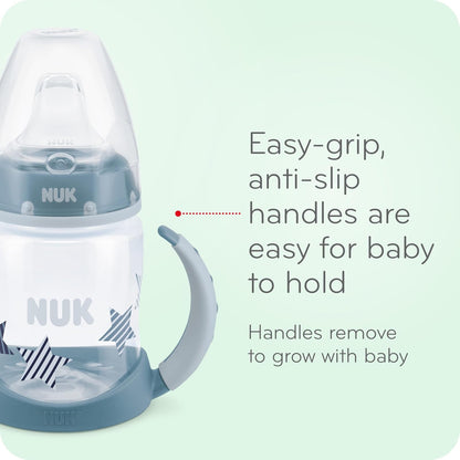 NUK Active Sippy Cup 10 onzas, 2 unidades más de 8 meses, color azul
