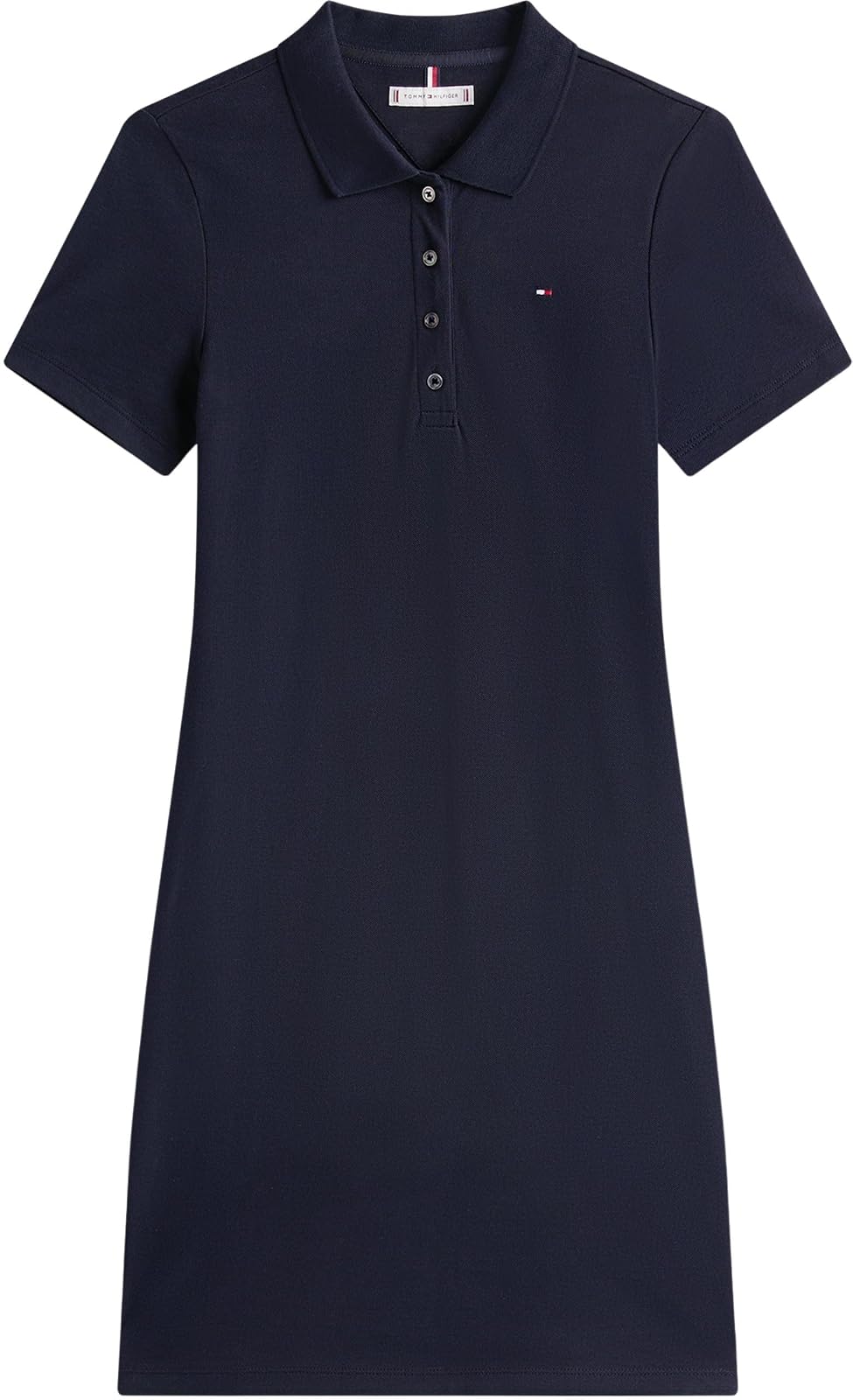 Tommy Hilfiger 1985 Slim Pique Polo Dress SS Vestido Mujer