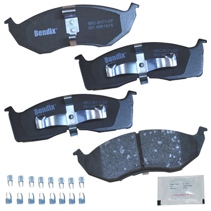 Bendix Priority 1 Pastillas de Freno de Cerámica - CFC591