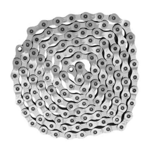 SUNRACE Cadena CNM94 1/2X11/128 9P 116 Eslabones Gris Gris Cajita CNM94.116Q.YS0.BXB