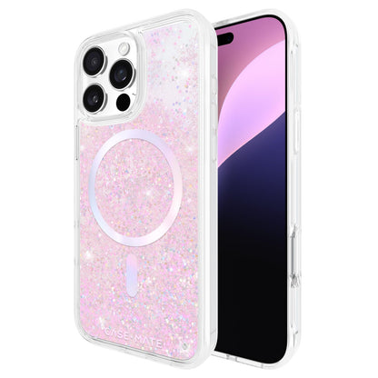 Case-Mate Funda Magnética para iPhone 16 Pro Max, Compatible con MagSafe - Soap Bubble Waterfall - iPhone 16 Pro Max