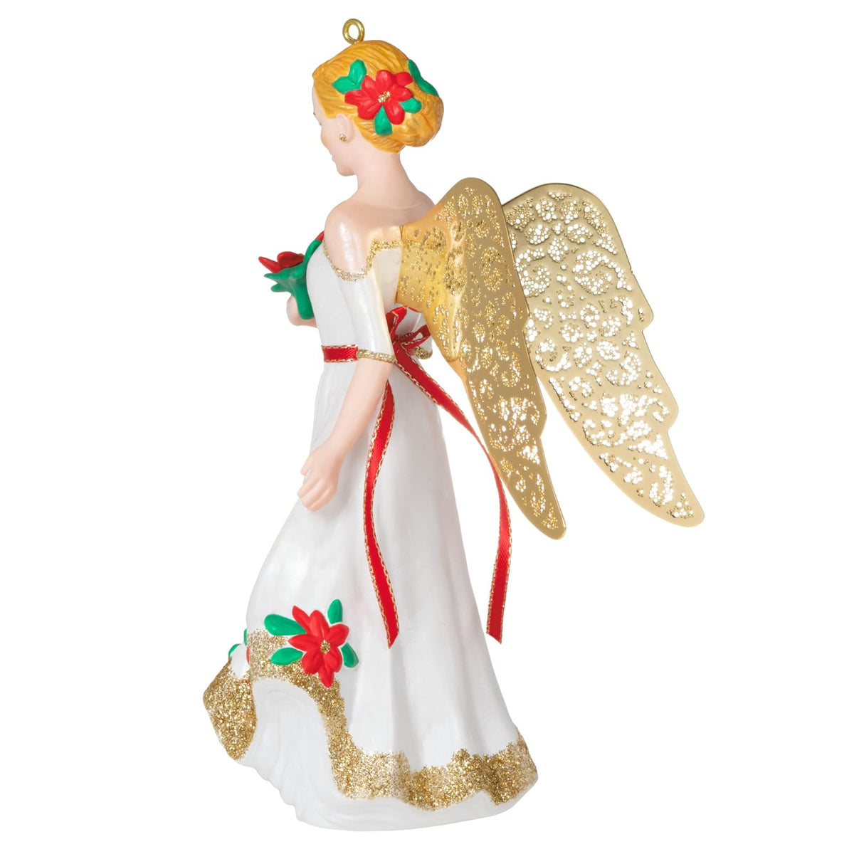 Hallmark - Adorno navideño de Recuerdo 2023, ángeles de Navidad, Buena alegría, Regalos religiosos