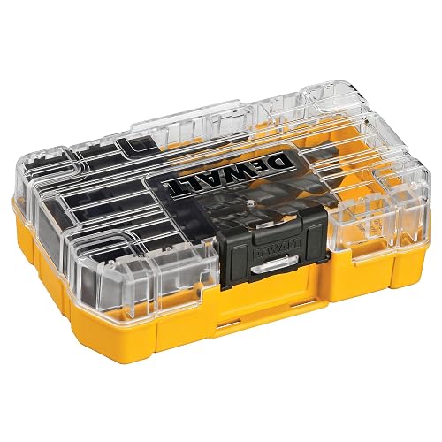 DEWALT DWA1184 Juego de 14 brocas helicoidales HSS con revestimiento de óxido negro