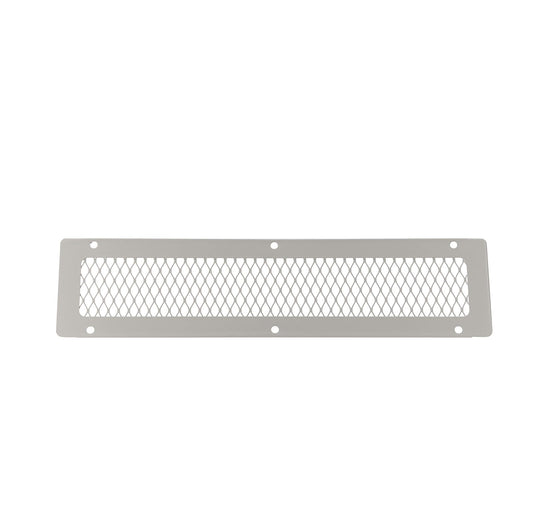 HY-GUARD VG0416G-1G Soffit VentGuard de acero galvanizado con visualización de exclusión de vida silvestre gris, 16 x 4 pulgadas