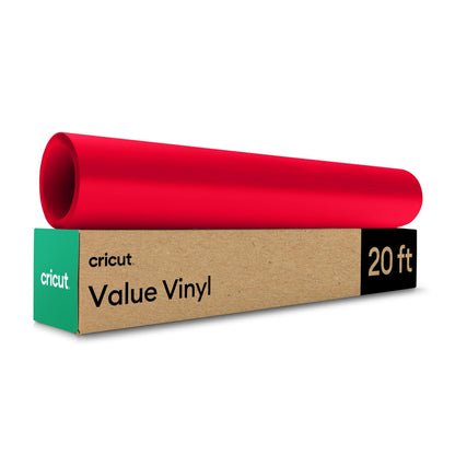 Cricut Vinilo Permanente Value 30.5 x 6.1 m - Rojo (Matte)