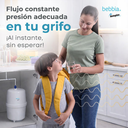 Rotoplas Bebbia Tanque Hidroneumático de plástico