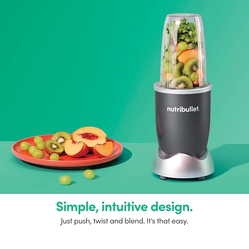 NutriBullet NBR-0601WM 600W Nutrient Extractor, 6pcs, Gray