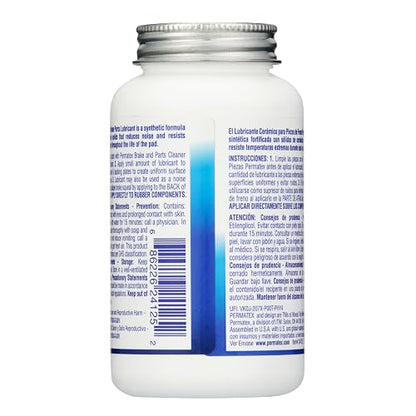 Permatex 24125 - Lubricante para Piezas de Freno Extremo de cerámica, 8 onzas, Paquete de 1