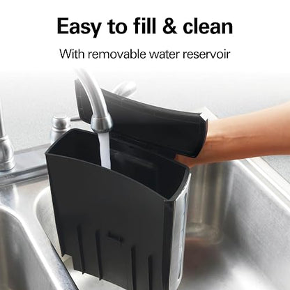 Cafetera Programable Hamilton Beach Capacidad de 12 Tazas Color Gris con Negro Modelo 47950