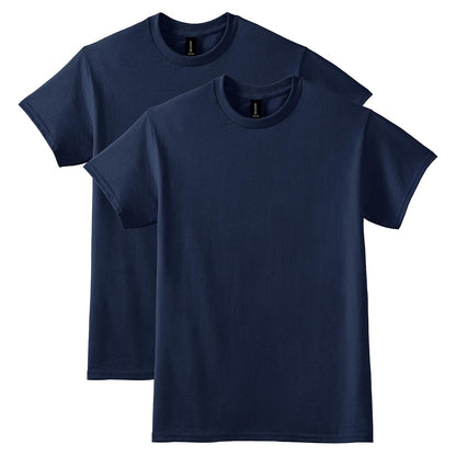 Gildan DryBlend playera de algodón para adulto, paquete de 2 - Azul marino (paquete de 2) - M