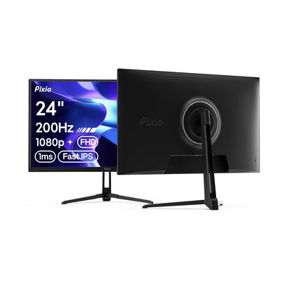 Pixio PXC248 Wave Monitor Curvo Gaming 24" 200Hz - 24 inch - [Negro] 24" 1080p 200Hz