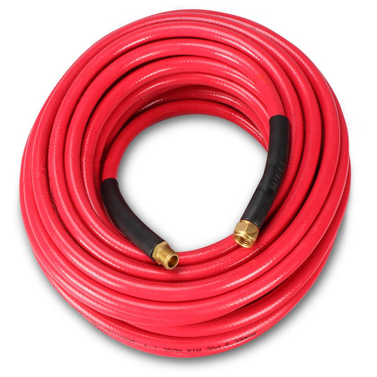 Manguera de PVC para aire a presión 3/8” x 15 m conexión 1/4” NPT